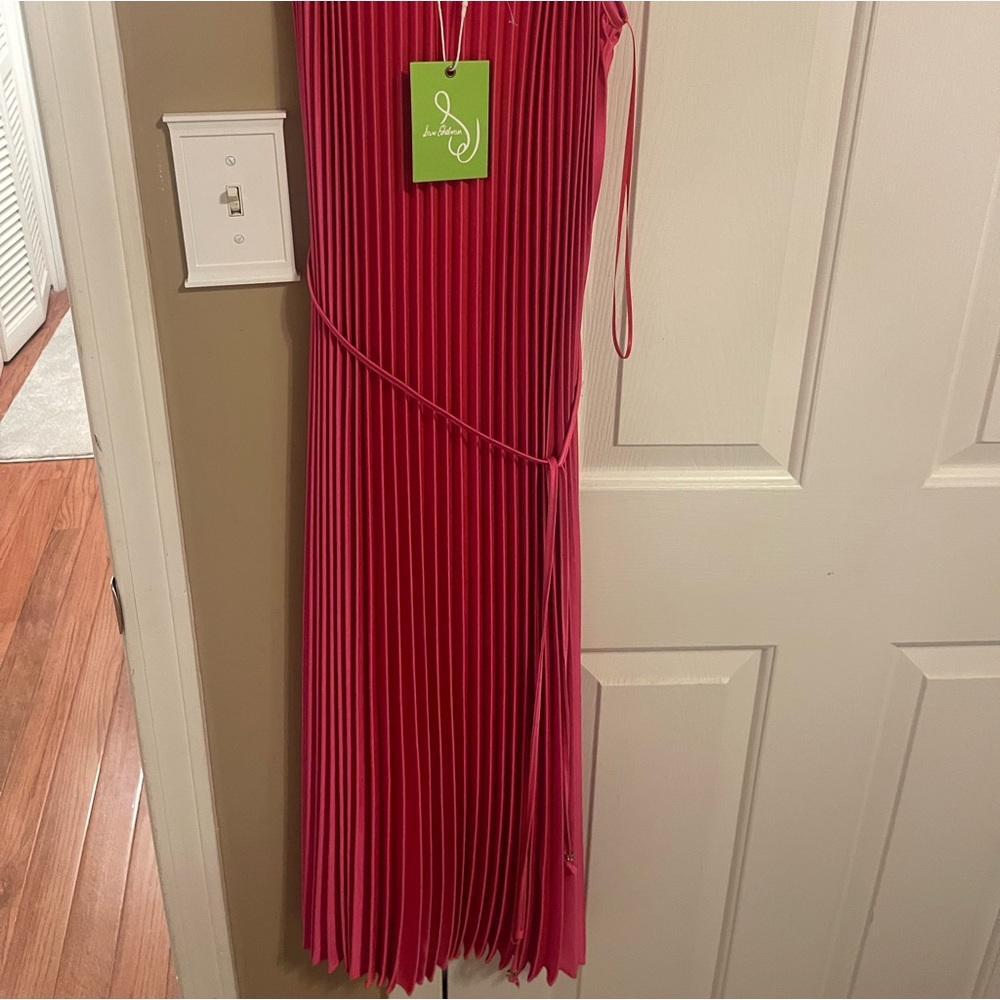 Sam Edelman hot pink New size S stretch material. Elegant Dress.